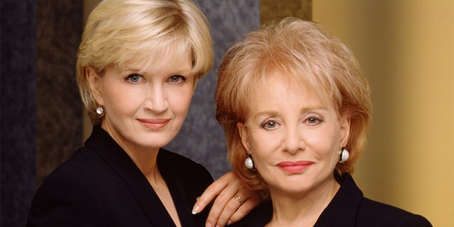 Connie Chung previously worked alongside Diane Sawyer (left) and Barbara Walters.