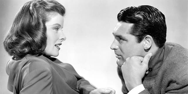 "Holiday" (1938) stars Katharine Hepburn and Cary Grant.