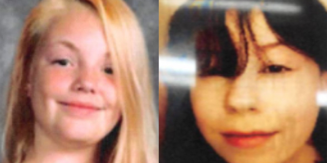 Police have been searching Haylie Vance (left) and Kathryn McGuire (right) ever since they ran in Ohio on Thanksgiving Day. (Painesville Police Department)