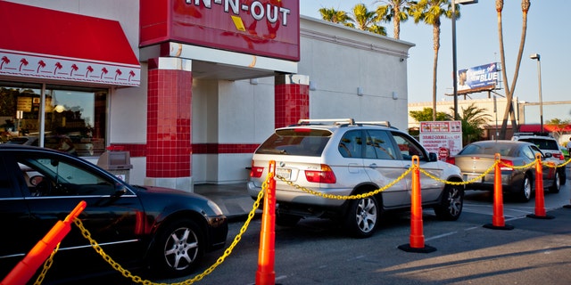 When the outbreak was first reported at locations in Colorado (not shown), Denny Warnick, In-N-Out vice president of operations, said affected employees and those in contact with them . "were excluded from the workplace."