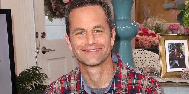 Actor Kirk Cameron is shown during a visit to Hallmark's "Home and Family" at Universal Studios Hollywood in February 2018 in California.