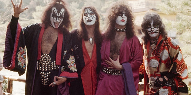 KISS in Japan, March 1977.