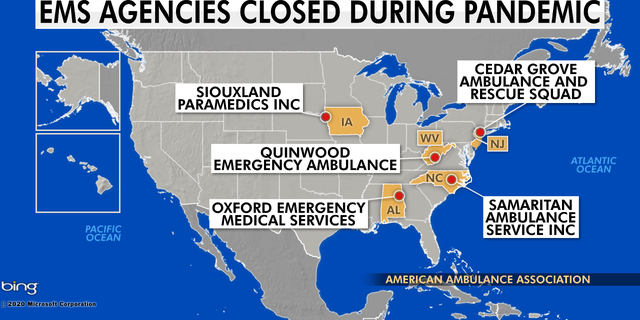 The American Ambulance Association reached is working to secure fund for EMS agencies across the country.