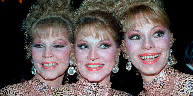 The McGuire Sisters, from left: Christine, Phyllis and Dorothy.  (Associated Press)