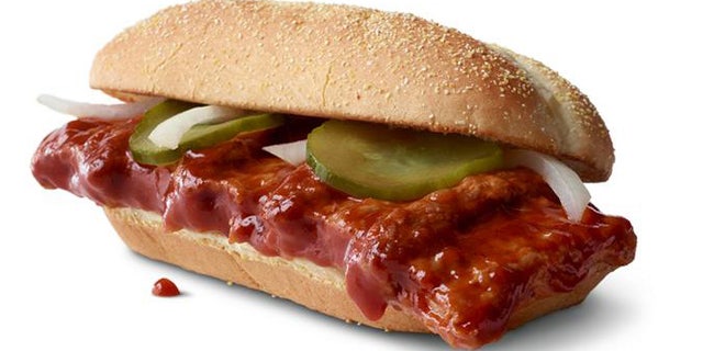 The McRib sandwich returns to McDonald's menus nationwide on Dec. 2.