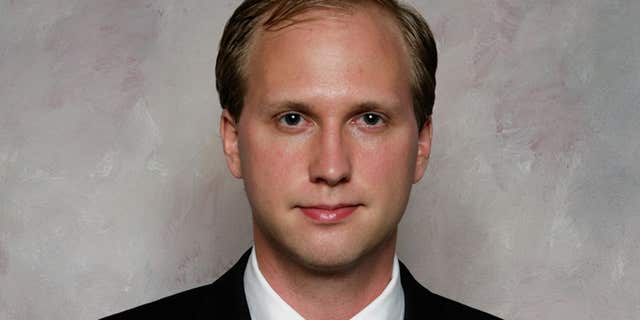 Nathan Larson put out this photo of himself when he was running for Congress in Virginia's 10th Congressional District.
