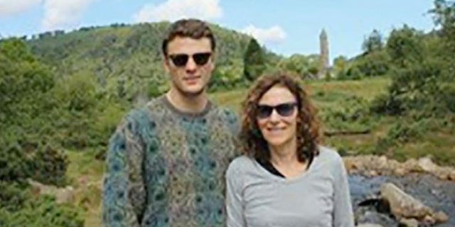 Otto Warmbier and his mother Cindy enjoy a family vacation.