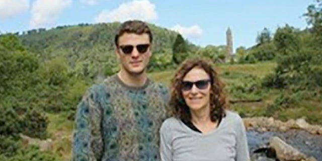 Otto Warmbier and his mother Cindy enjoy a family vacation.