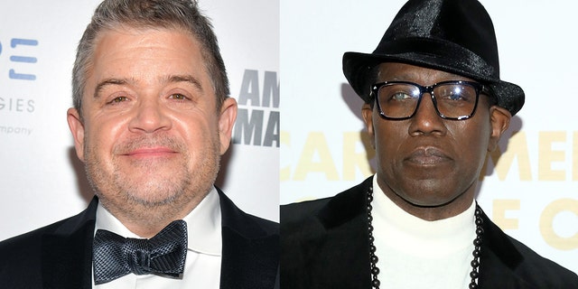 Wesley Snipes, destra, denied Patton Oswalt's 2012 claim he tried to strangle 'Blade: Trinity' director David Goyer.