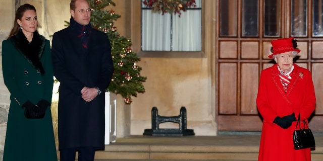 Kate Middleton and Prince William paid a visit to Queen Elizabeth II at Windsor Castle. (Photo by Max Mumby/Indigo - Pool/Getty Images)