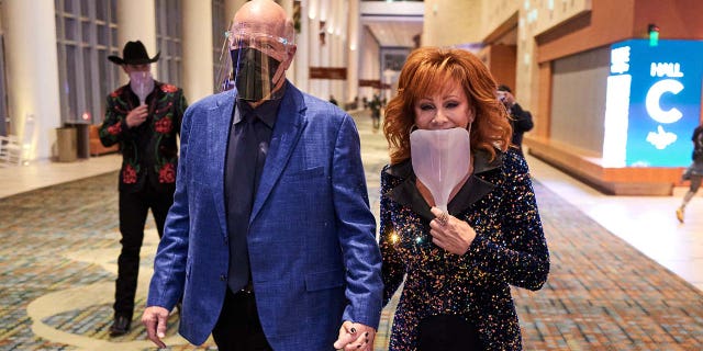 Reba McEntire revealed her romance with Rex Linn in October. (Photo by John Shearer/Getty Images for CMA)