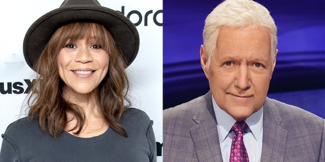 Rosie Perez starred in "White Men Can't Jump," which featured a cameo from Alex Trebek.