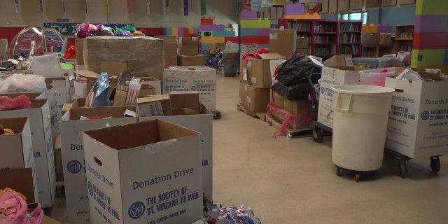 St.. Vincent De Paul's Phoenix location is the largest in the world. They'll be handing out meals to go on Christmas day and have already passed out thousands of toys to children in need (Stephanie Bennett/Fox News).