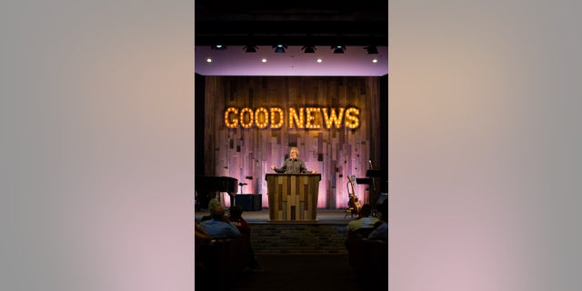 Pastor Mike McClure at Calvary Chapel San Jose (HKCREATE)