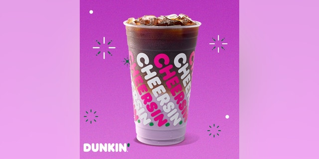 Dunkin' has released a new, purple holiday drink called the Sugarplum Macchiato.