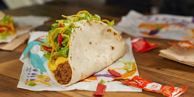 Taco Bell is bringing back the $1 Loaded Nacho Taco for a limited time starting on Christmas Eve. (Taco Bell)