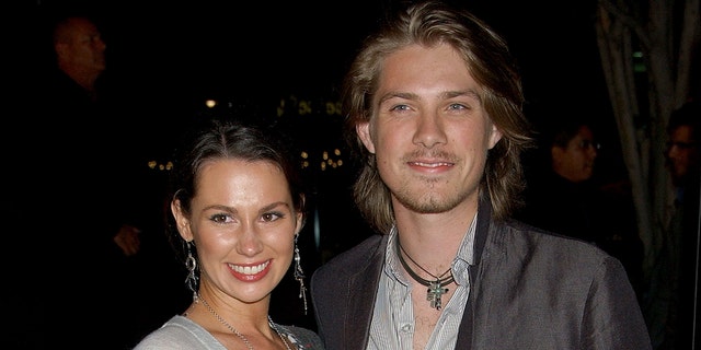 Taylor Hanson and his wife Natalie welcomed their seventh child.  (Photo by Gregg DeGuire / WireImage)