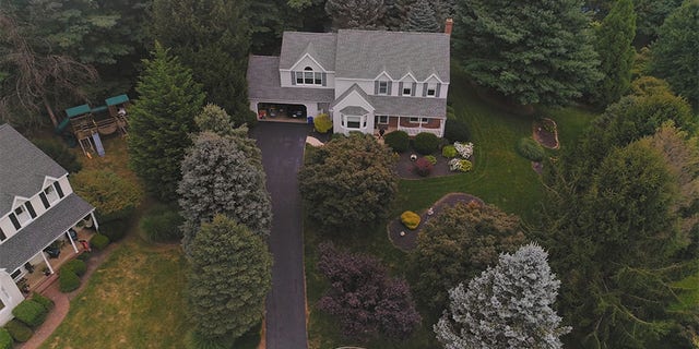 The Witman's family home in New Freedom, Penn.