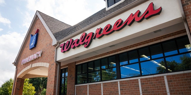 Exterior of a Walgreens drug store in Illinois.