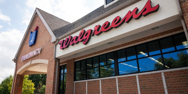 Exterior of a Walgreens drug store in Illinois.