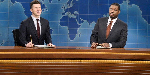 'Saturday Night Live' took a few jabs at the left during its 'Weekend Update' segment.