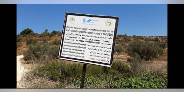 Agricultural roads near Kfar a-Dykk outside of Peduel. (Credit: Regavim)