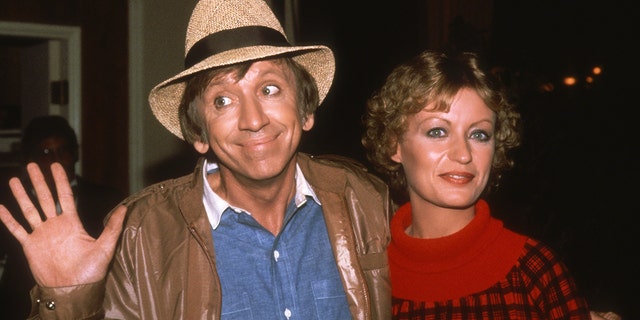 Bob Denver and his wife Dreama circa 1981 in Los Angeles, California.  Dreama remembered her late friend Dawn Wells after her death.