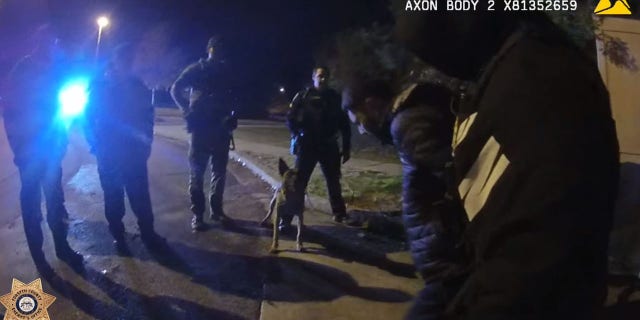 K-9 Hummer tracked Galvez to a dumpster at a park.