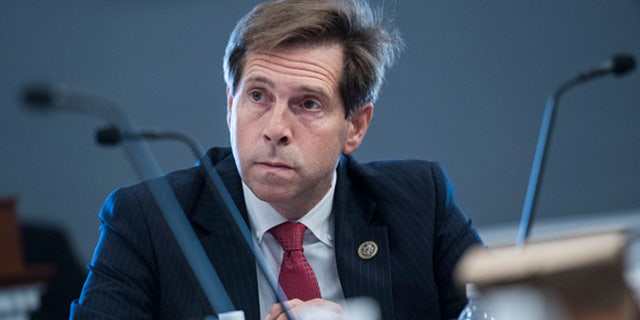 Rep. Chuck Fleischmann, R-Tenn., is seen during a House Appropriations Homeland Security Subcommittee markup of the FY2019 Homeland Security Appropriations bill in Rayburn Building on July 19, 2018. (Tom Williams/CQ Roll Call)