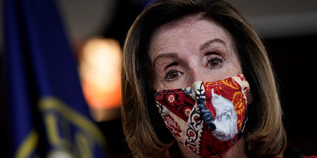 5Speaker of the House Nancy Pelosi (D-CA) speaks during her weekly news conference on Capitol Hill on December 4, 2020 in Washington, DC. Pelosi in 2005 said that the objection to certifying Ohio's electoral votes for George W. Bush by Sen. Barbara Boxer, D-Calif., was a positive chance to discuss election security, not an attempt to overturn the result of the election. (Photo by Drew Angerer/Getty Images)