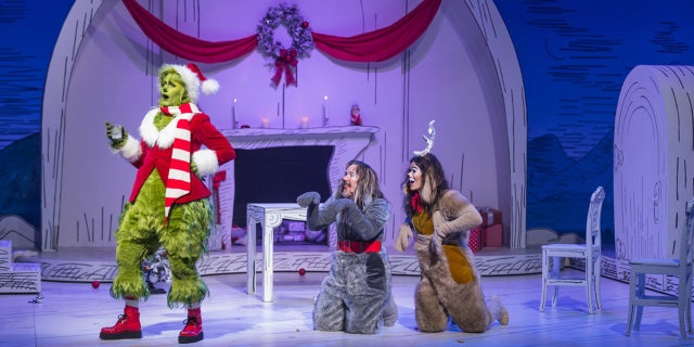 Matthew Morrison took on the role as the Grinch in NBC's televised musical that aired on Wednesday night.