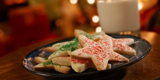 There's just nothing like sugar cookies (and milk!) at Christmas — especially when freshly made by Grandma. Bill Hemmer shares memories of his grandmother's sugar cookies in the book ‘All American Christmas.’ (File)