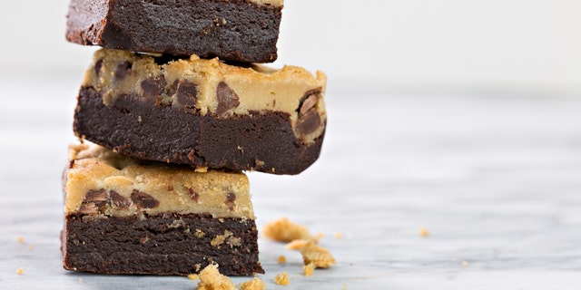 A brookie is a bar made with a layer of brownie and chocolate chip cookie dough. (iStock)