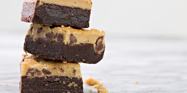 A brookie is a bar made with a layer of brownie and chocolate chip cookie dough. (iStock)