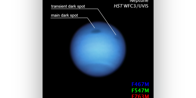 (NASA, ESA, STScI, MH Wong / Universidad de California, Berkeley y LA Sromovsky y PM Fry / Universidad de Wisconsin-Madison)