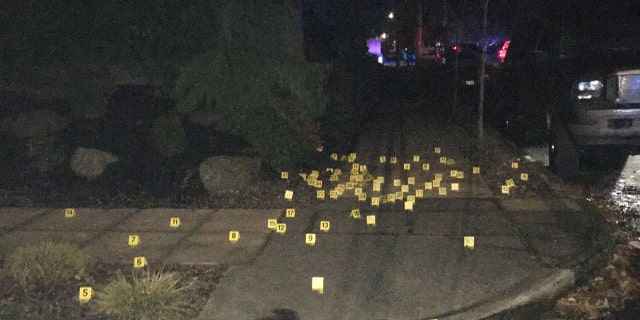 Portland Police responded to reports of shots fired in the area of the 600 block of Northeast Morgan Street in the early morning hours of Dec. 7 (Portland Police Bureau)