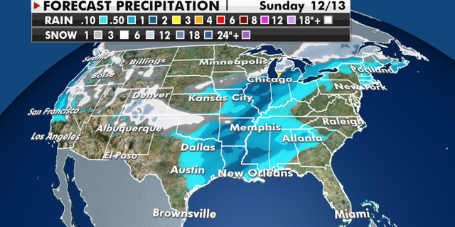 Fox News weather graphic