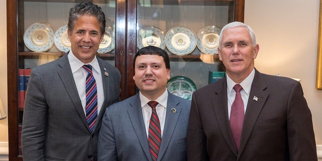 Xavier DeGroat previously had a meeting with Vice President Mike Pence, through the help of former Rep. Mike Bishop, R-Mich., to talk about autism awareness. Pence tweeted about the April 2018 meeting afterward, saying 