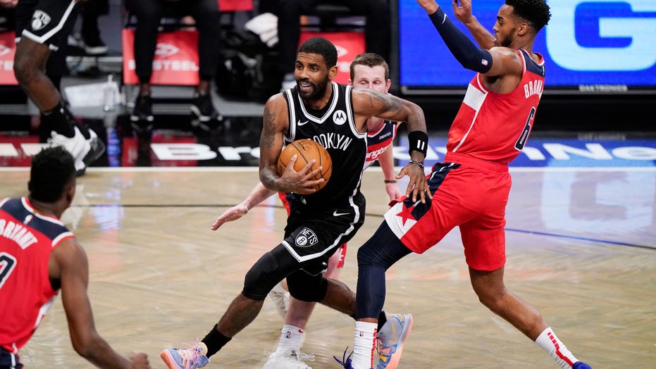 Nets' Kyrie Irving speaks to media for 1st time after getting fined by