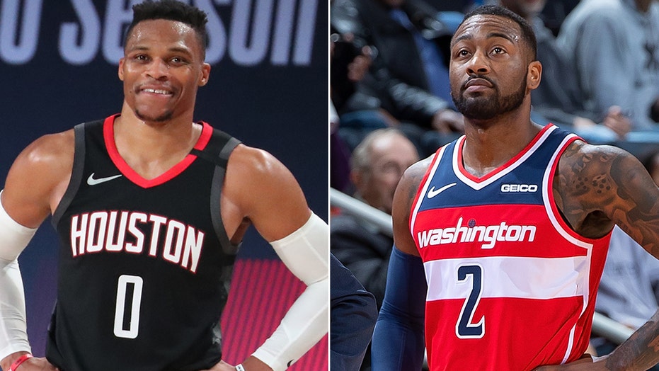 Rockets trade Russell Westbrook to Wizards in exchange for John Wall: reports | Fox News