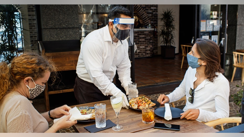 Restaurants use empty hotel suites for safe indoor dining during