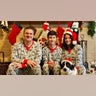 Greetings! Happy Holidays to everyone at Fox News! Wishing you all a joyous holiday and a prosperous new year from the Olliges Family in Northern IL. With everything that has gone wrong in 2020 we are grateful that we nailed our annual family Christmas card photo on the first take :-). Left to right Jim, Nicholas, Maria and our fur child "Wally". Wally is a Border Collie mix that joined us three years ago from a shelter in Memphis.