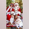 he Axman clan from Virginia spending a little quality time with Santa and Mrs. Claus.