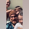 My son and his family in California along with my granddaughter pondering the world….