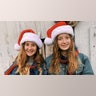 This is a Christmas photo of my sister and I at our family farm in Derby KS. We are thankful for family &amp; friends. Also, we feel fortunate that we have been able to go in person to our high school a couple days a week. Who knew we would miss school so much! Thank you, Cassady &amp; Amelia Young