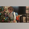 Carter's 3rd Christmas and checking out the tree ornaments
