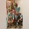 Here we are the Englands from Virginia. Our son...the one on left was home for a quick visit before deploying with his army unit! Merry Christmas!