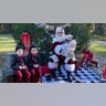 The Fitchitt twins, Ben &amp; Lincoln get ready for a quick Santa visit but the real gift is their new baby brother Jude.