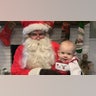 Luke Michael’s first time meeting Santa Claus!
