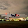 In this late Sunday, Dec. 13, 2020, photo provided by Los Angeles World Airports, a FedEx Airbus A300F4-605R carrying the first batch of COVID-19 vaccine arriving in Los Angeles, is seen at Los Angeles International Airport. 